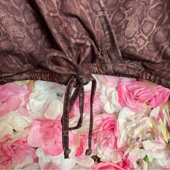 Evolution and Creation Yoga Wrap Top Sz L - Picture 3 of 5